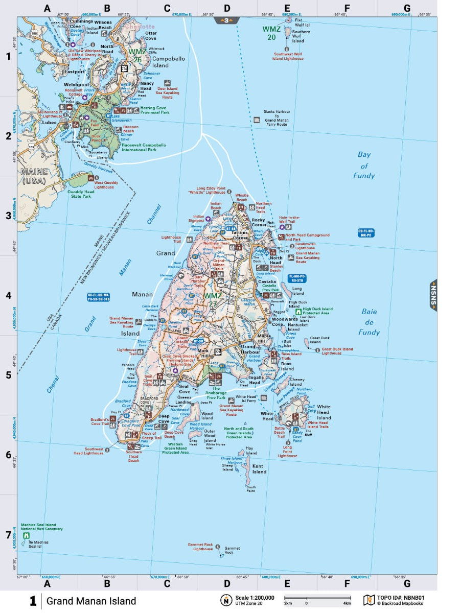 New Brunswick & PEI Backroad Mapbook - Backroad Maps