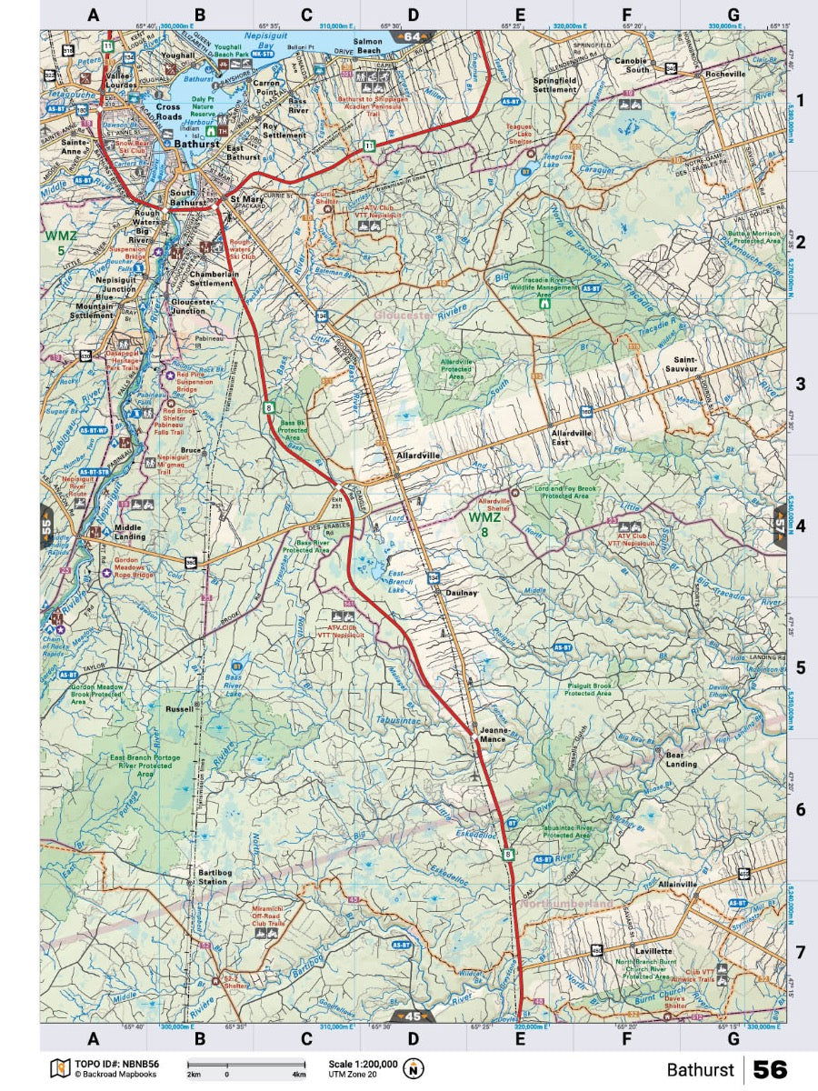 New Brunswick & PEI Backroad Mapbook - Backroad Maps