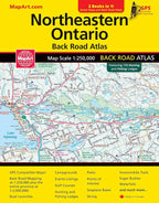 Ontario NE Road Atlas & North Bay Sudbury Sault Ste. Marie Street Guide