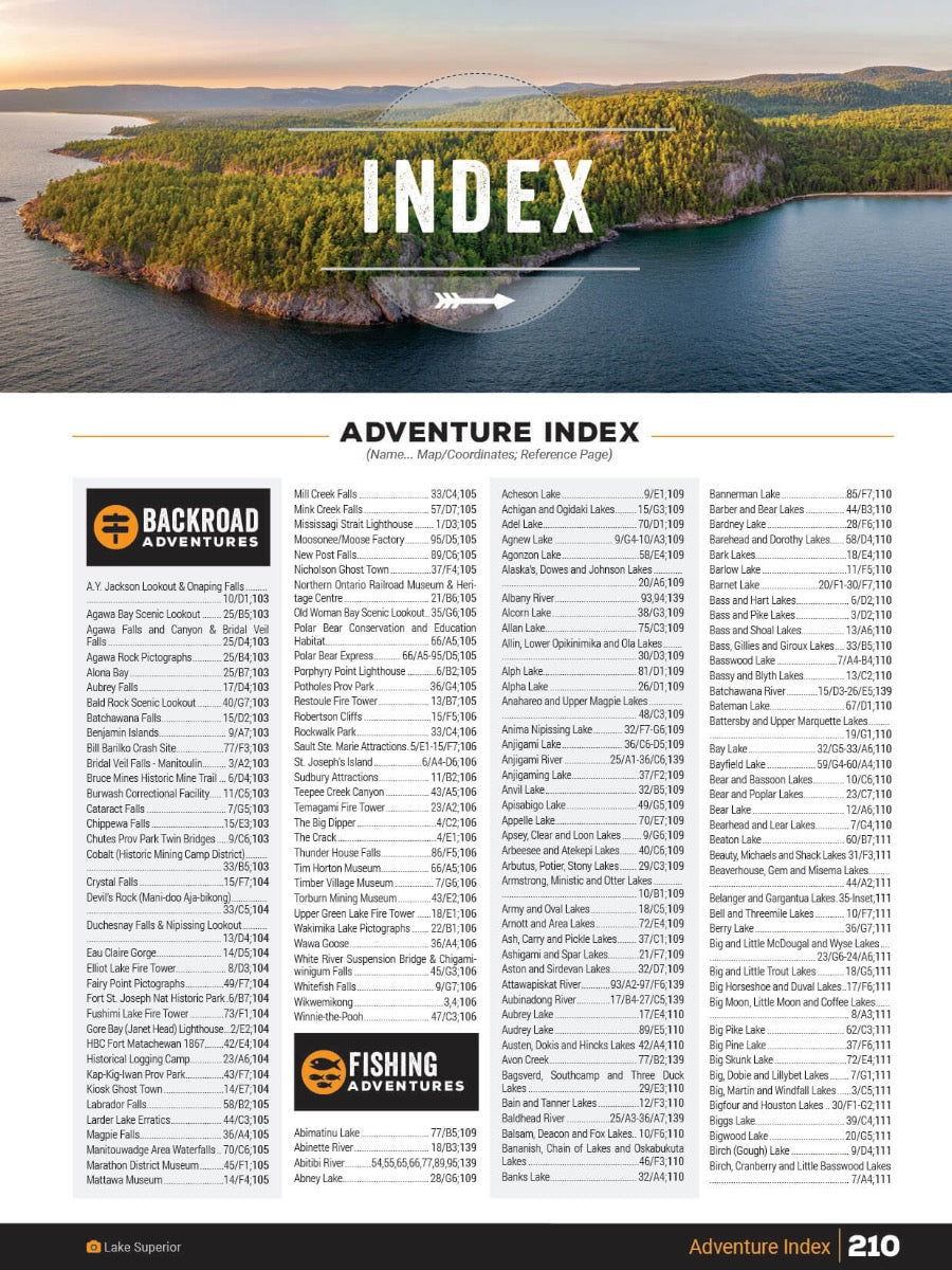 Northeastern Ontario Backroad Mapbook - Backroad Maps