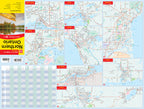 Northern Ontario Road Map Fast Track - Laminated -  MapArt
