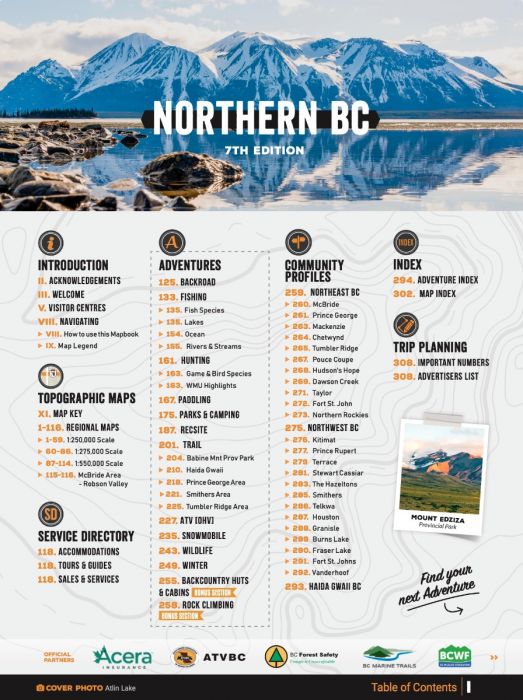 Northern BC Backroad Mapbook - Backroad Maps