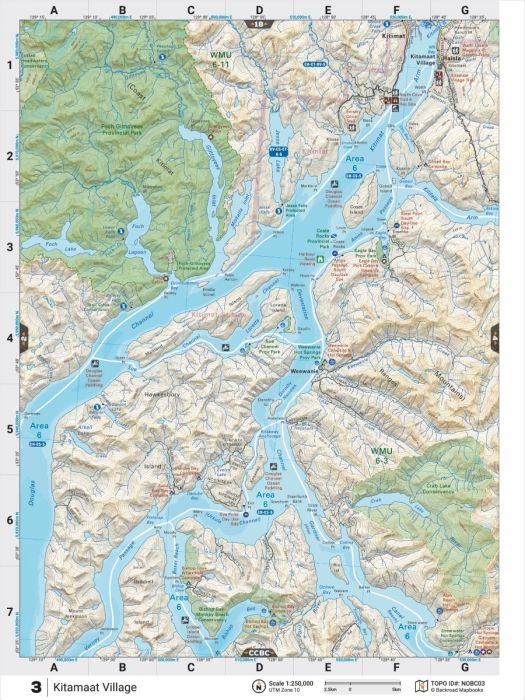 Northern BC Backroad Mapbook - Backroad Maps