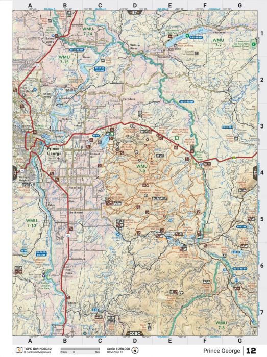 Northern BC Backroad Mapbook - Backroad Maps