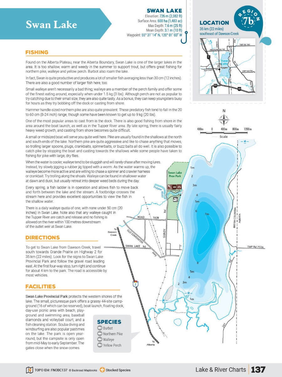 Northern BC Fishing Mapbook - Backroad Maps