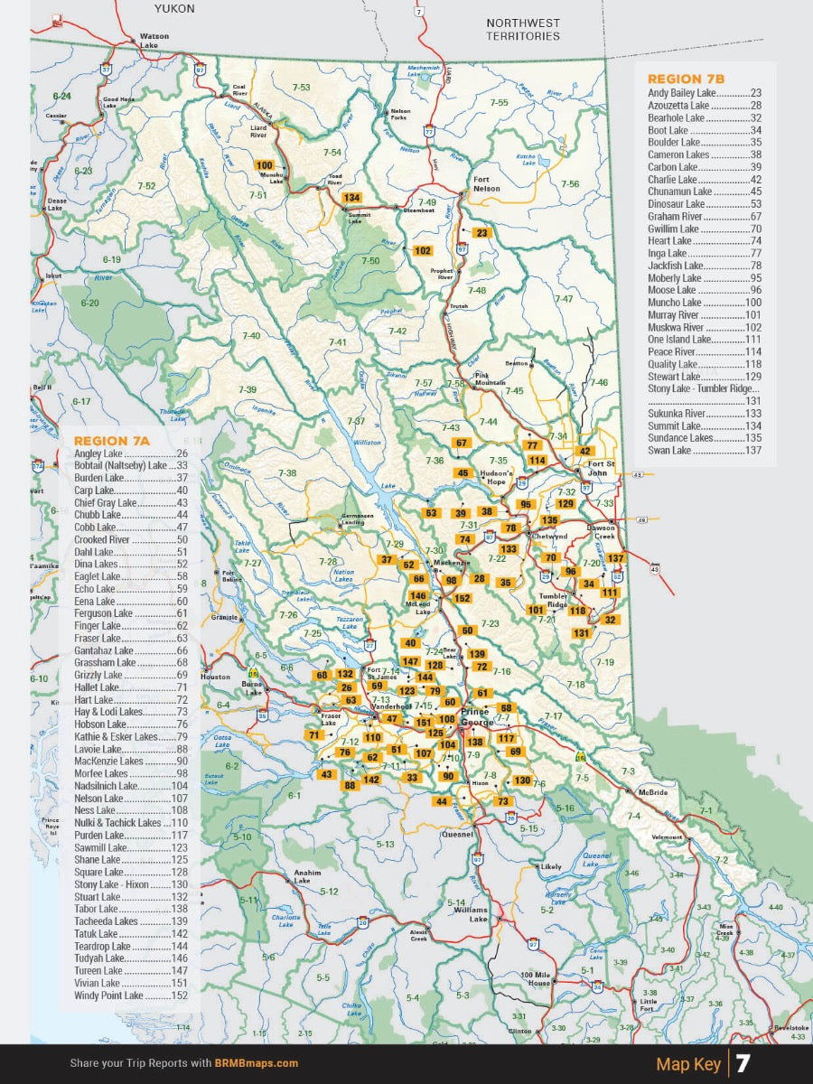Northern BC Fishing Mapbook - Backroad Maps