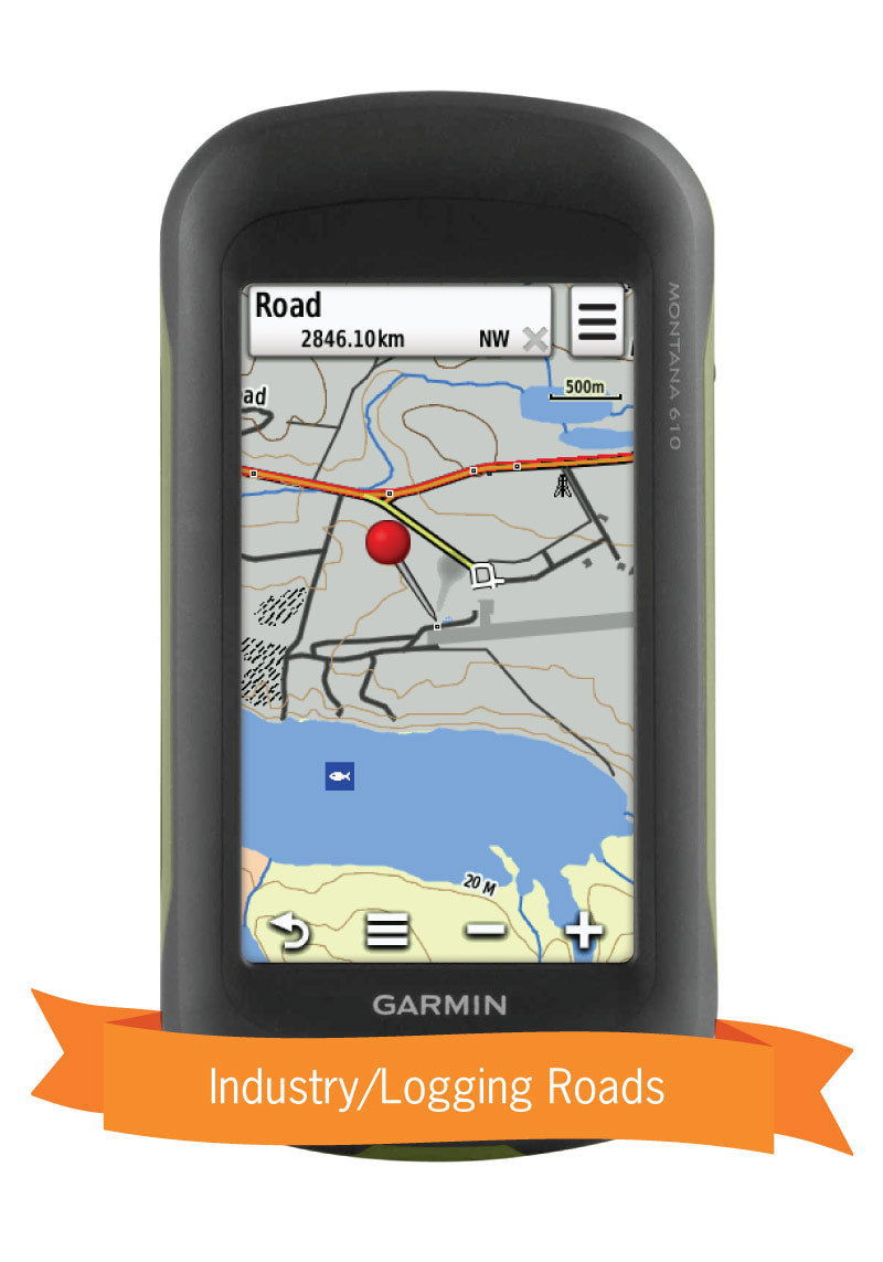Northern Canada GPS Maps - Backroad Maps