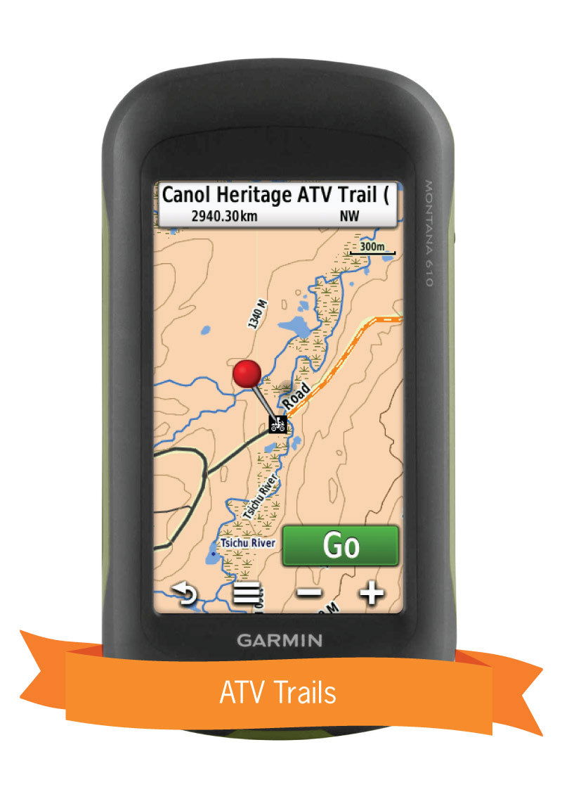 Northern Canada GPS Maps - Backroad Maps