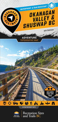 Okanagan Valley & Shuswap BC - Recreation Map