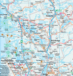 Ontario Road Map Fast Track - Laminated -  MapArt