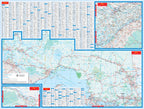 Ontario Road Map Fast Track - Laminated -  MapArt