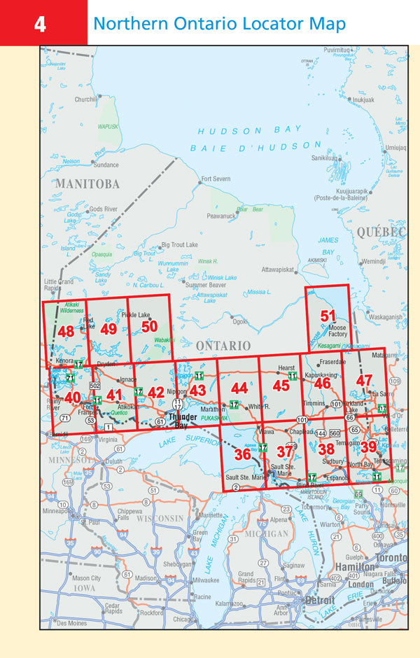 Ontario Road Atlas (Pocket Size)