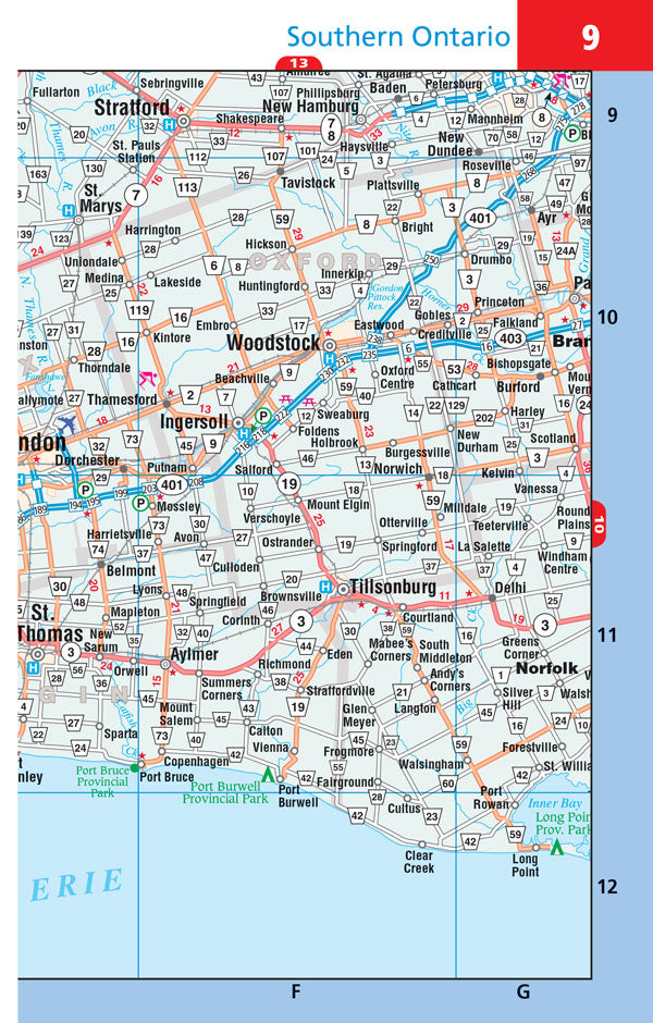 Ontario Road Atlas (Pocket Size)