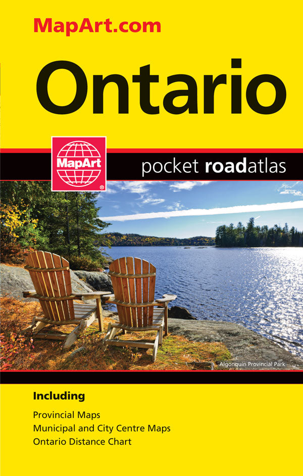 Ontario Road Atlas (Pocket Size)