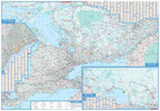 Ontario Wall Map 59x41 -  MapArt