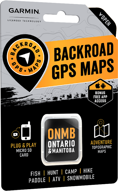 Ontario & Manitoba GPS Maps - Backroad Maps
