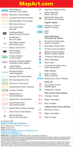Ottawa Gatineau (ON) Road Map Fast Track - Laminated -  MapArt