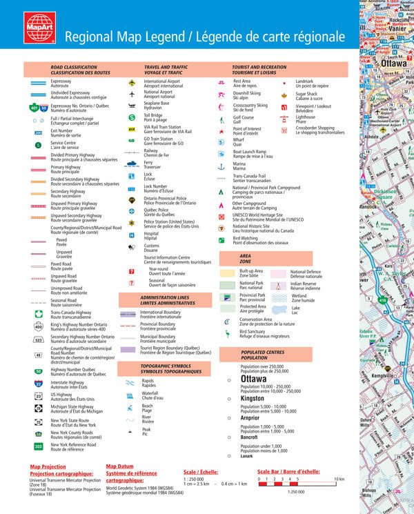 Ottawa Gatineau Eastern Ontario Communities Street Atlas