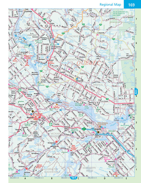 Ottawa Gatineau Eastern Ontario Communities Street Atlas