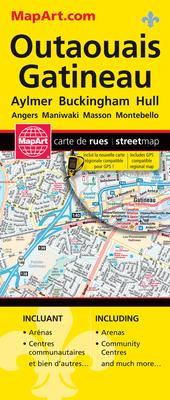 Outaouais Gatineau Street Map (French & English)