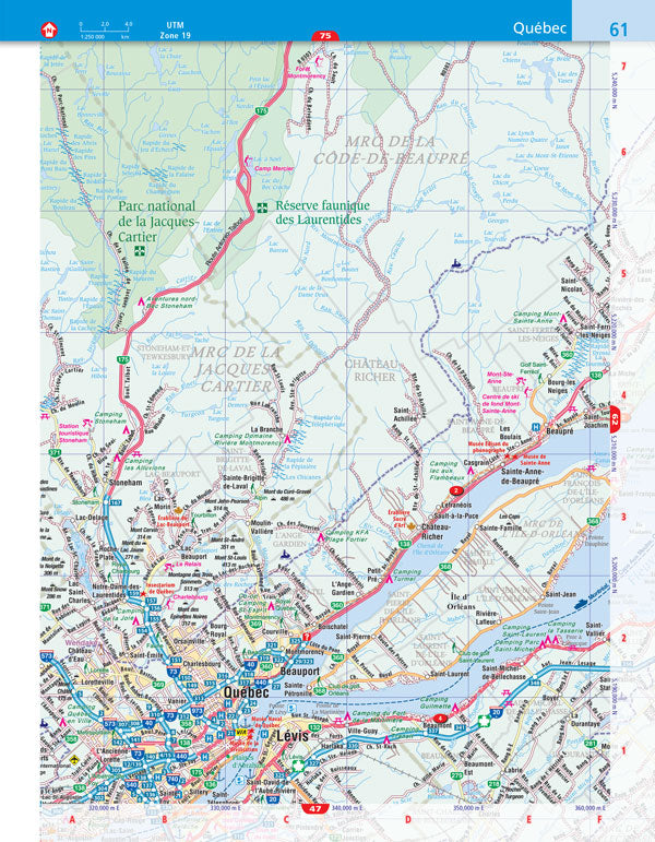 Quebec Road Atlas