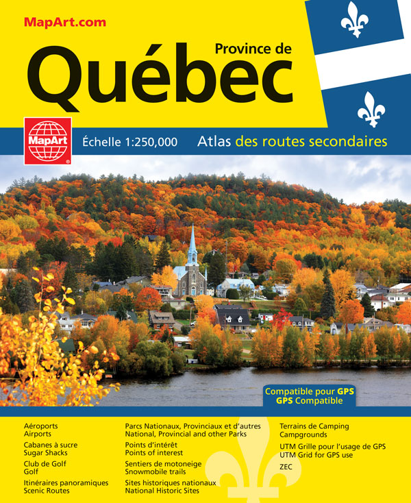 Quebec Road Atlas