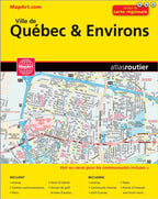 Quebec City (Ville de Québec & Environs) Street Atlas