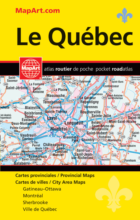 Quebec Road Atlas (Pocket Size)