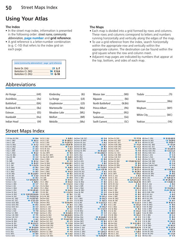 Regina Saskatoon (+23 Communities) Street Atlas