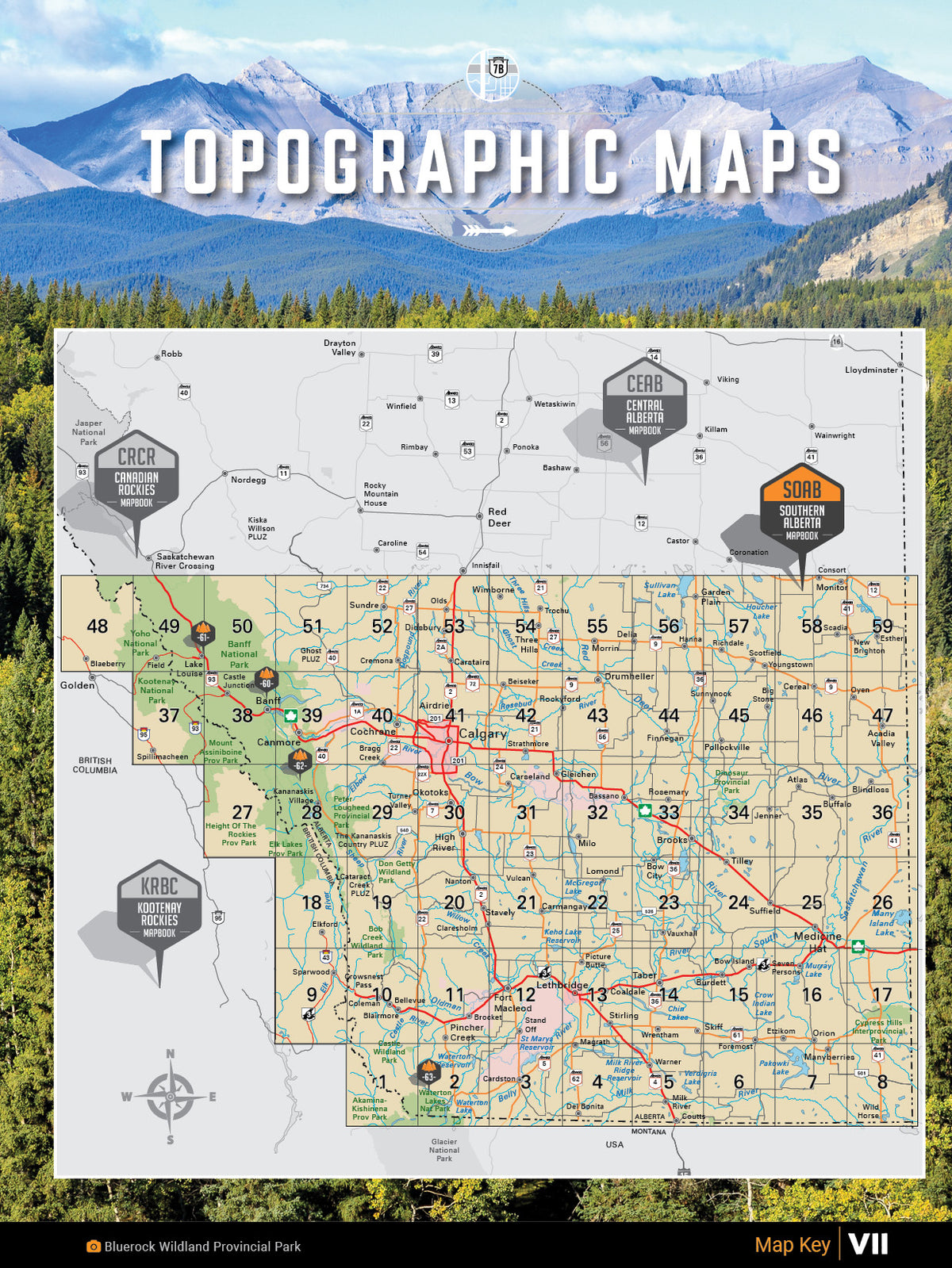 Southern Alberta Backroad Mapbook