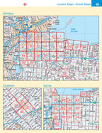 Sarnia Windsor Lake Huron Coast Street Guide