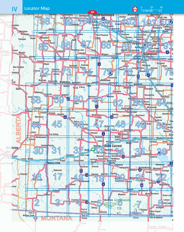 Saskatchewan Road Atlas