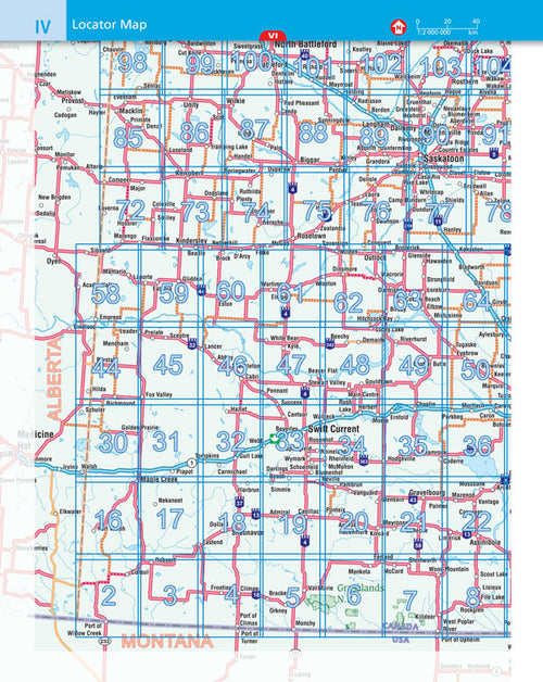 Saskatchewan Road Atlas