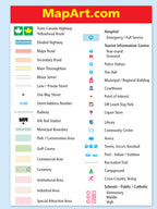 Saskatoon (SK) Street Map Fast Track - Laminated -  MapArt