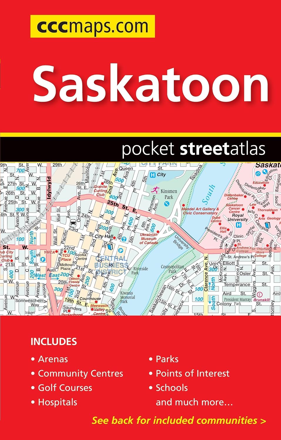 Saskatoon Street Atlas (Pocket Size)