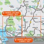 Squamish, Chilliwack & Merritt BC - Recreation Map - Backroad Maps