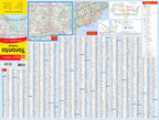 Toronto (ON) Street Map Fast Track - Laminated -  MapArt