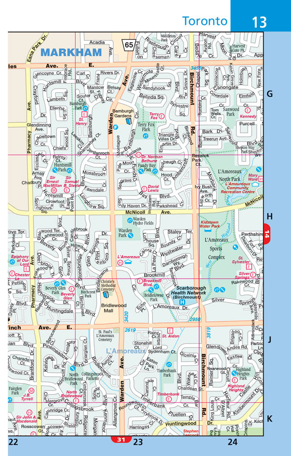 Toronto Street Atlas (Pocket Size)