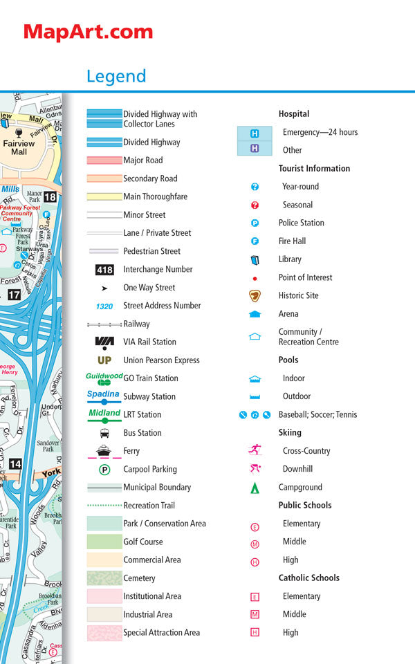 Toronto Street Atlas (Pocket Size)