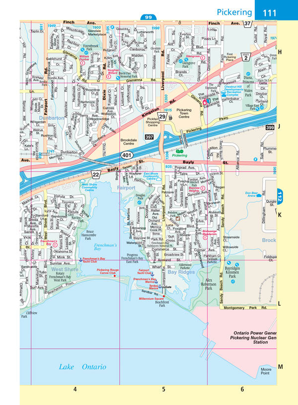 Toronto & Area Street Atlas