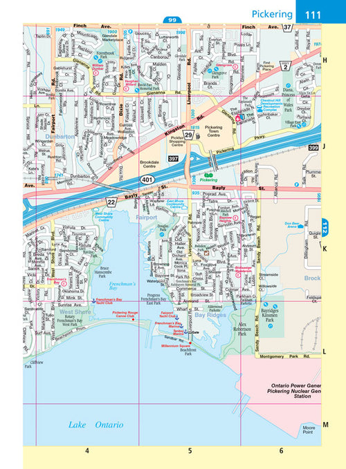 Toronto & Area Street Atlas