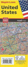 United States USA Road Map