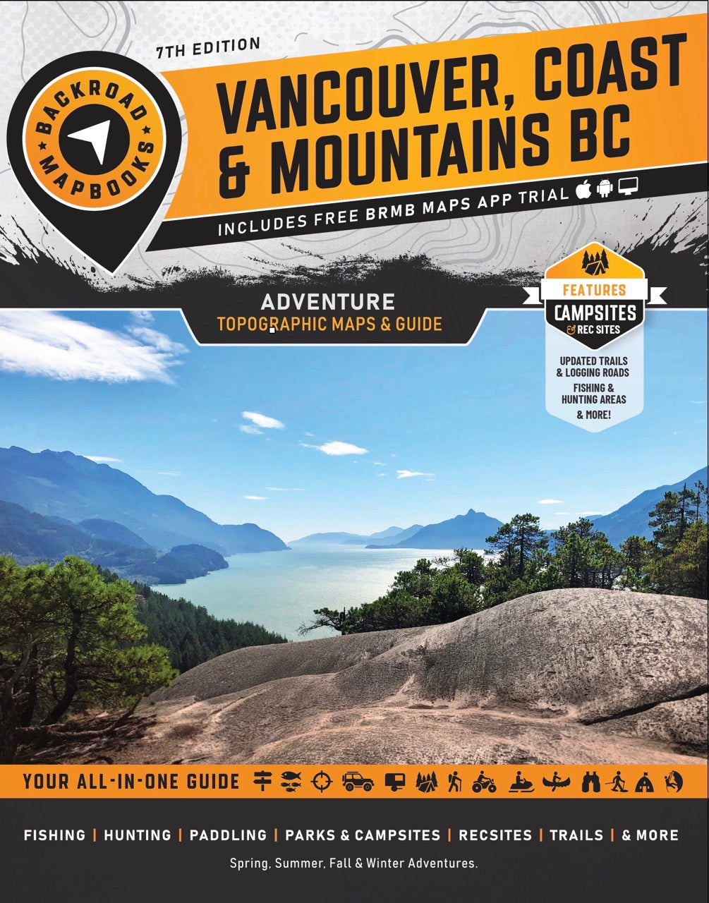 Vancouver, Coast & Mountains BC Backroad Mapbook