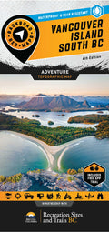 Vancouver Island South BC - Recreation Map