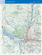 Vancouver to Calgary Back Road Atlas