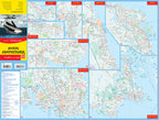Vancouver Island (BC) Street Map Fast Track - Laminated -  MapArt