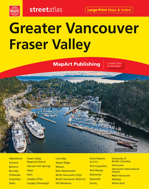 Greater Vancouver & Fraser Valley (BC) Street Guide