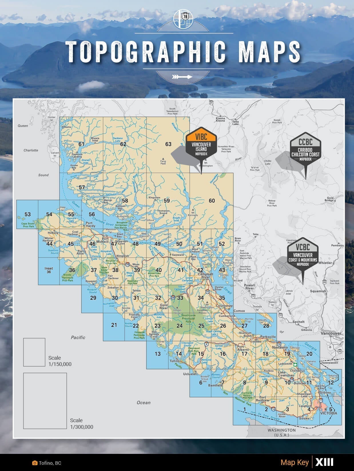 Vancouver Island BC Backroad Mapbook - Backroad Maps