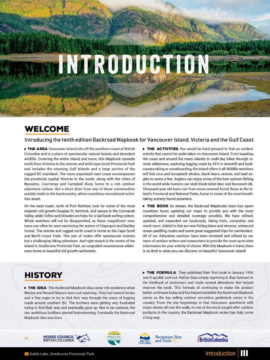 Vancouver Island BC Backroad Mapbook - Backroad Maps