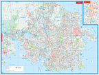 Victoria (BC) Street Map Fast Track - Laminated -  MapArt